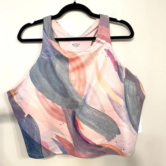 Athleta Tops - Athleta | Women's Conscious Crop High Neck Racerback Tank Size 3X